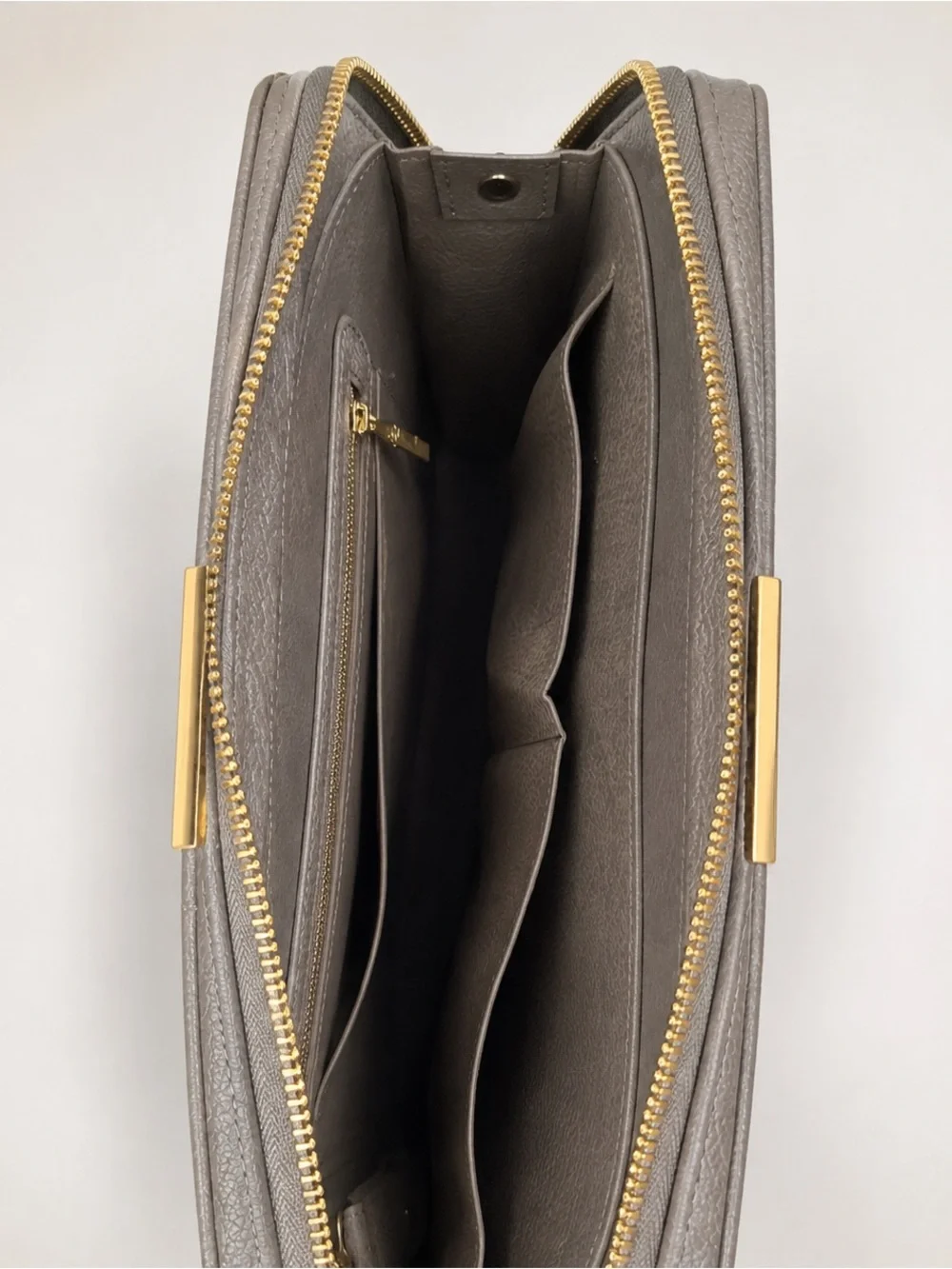 Shae New With Tags Acquisition Work Tote Grey with Gold Hardware STURDY